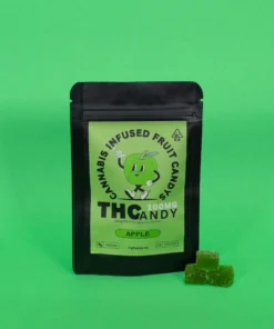 THCandy  Apple 100mg Cannabis Infused Gummies