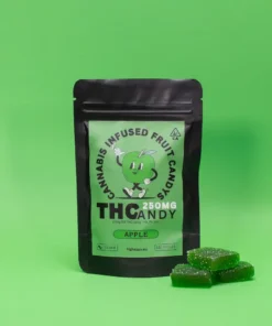 Gomas com infusão de canábis THCandy Apple 250mg