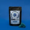 THCandy Blue Raspberry 250mg Cannabis Gummies