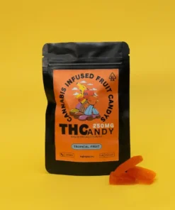 THCandy Tropical Fruit 250mg Gomas com infusão de cannabis