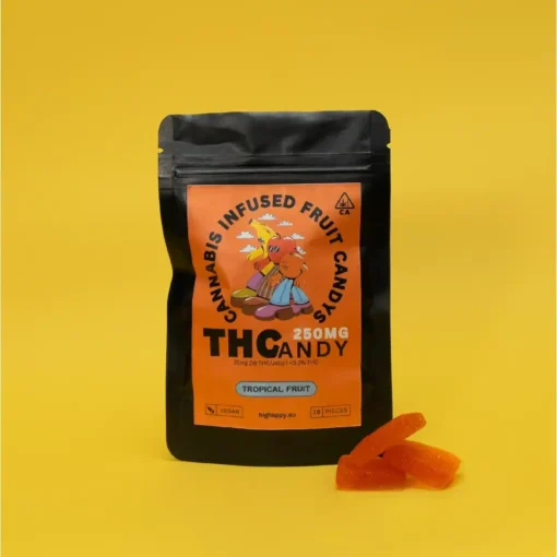 THCandy Tropical Fruit 250mg Cannabis Infused Gummies