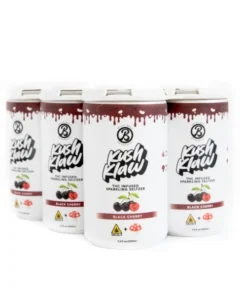 Kush Klaw Black Cherry THC & Pilz Seltzer